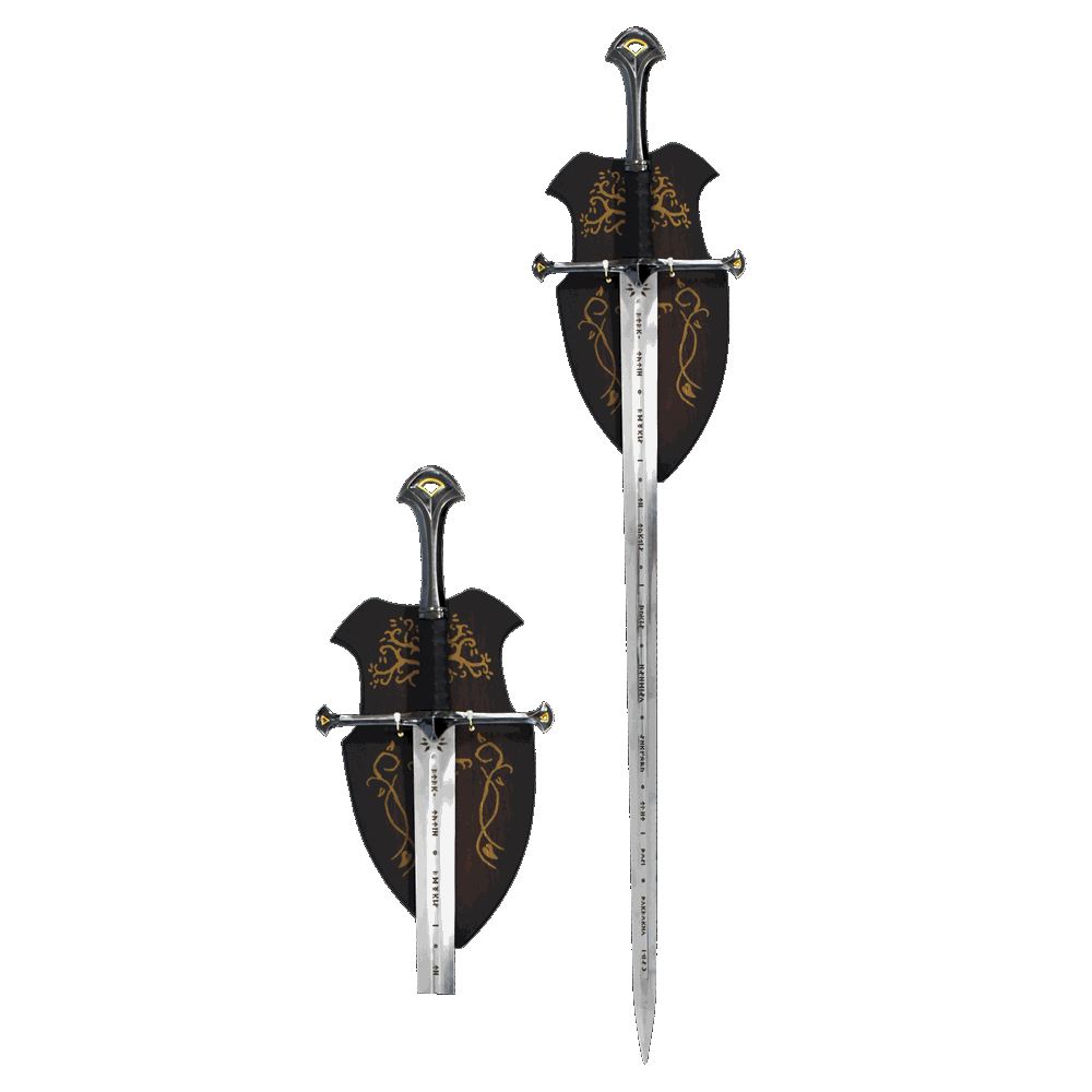 645302 large spada anduril con incisioni narsil spada di aragorn 132 cm lord of the rings signore degli anelli