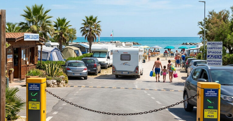 Alzacatene automatici per camping e stabilimenti balneari: una soluzione intelligente per gestire gli accessi